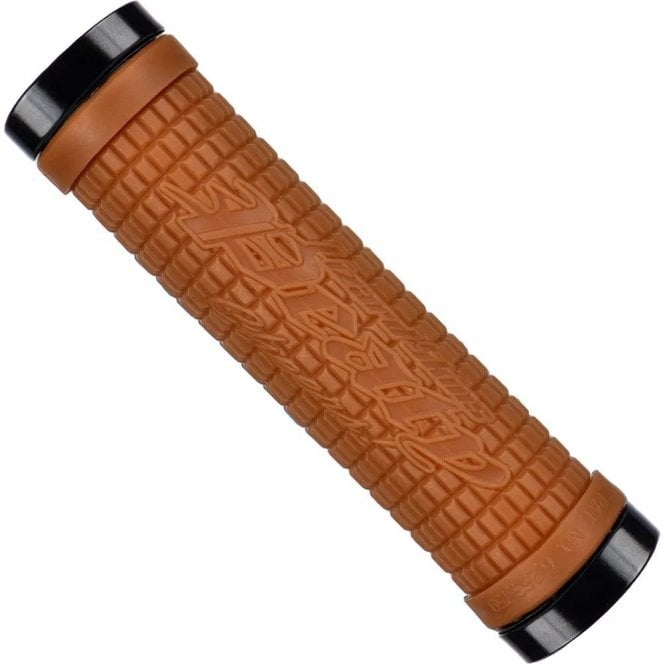 Lizard Skins Dual-Clamp Lock-On Peaty Grips - Gum