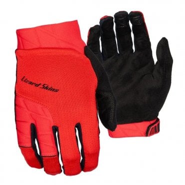 Lizard Skins Monitor Long Finger Gloves - Crimson Red