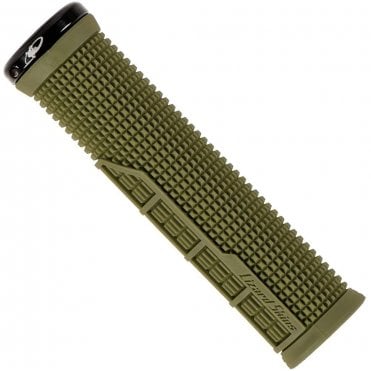 Lizard Skins Single-Clamp Lock-On Machine Grips - Olive - Green