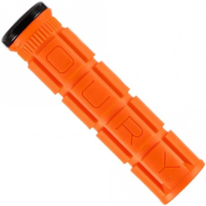 Lizard Skins Single-Clamp Lock-On Oury V2 Grips - Blaze Orange