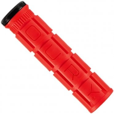 Lizard Skins Single-Clamp Lock-On Oury V2 Grips - Candy Red