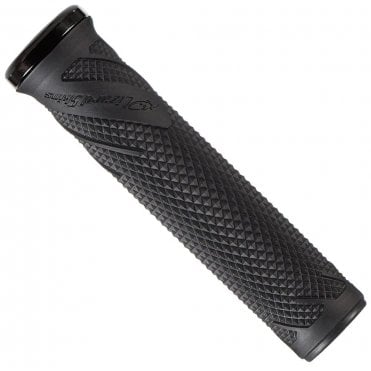 Lizard Skins Single-Clamp Lock-On Wasatch Grips - Jet Black