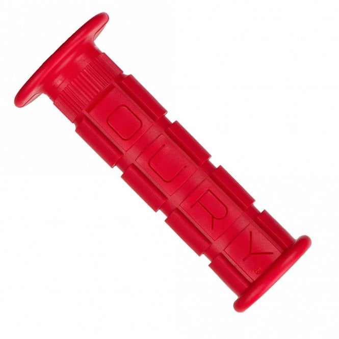Lizard Skins Single Compound Oury Grips With Flange - Red