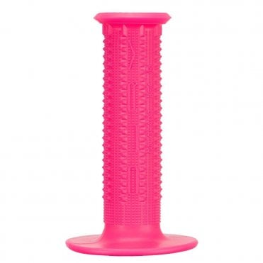 Lizard Skins Single Compound Pyramid Grips With Flange - Neon Pink