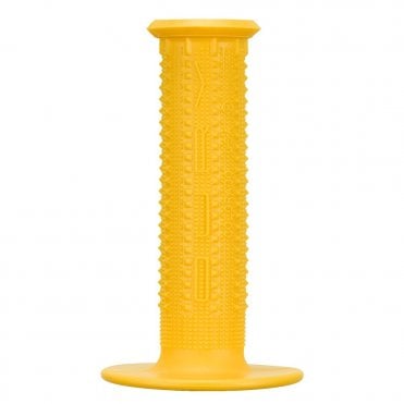 Lizard Skins Single Compound Pyramid Grips With Flange - Yellow