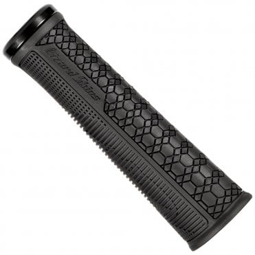 Lizard Skins Single-Sided Lock-On Gradient Grips - Jet Black