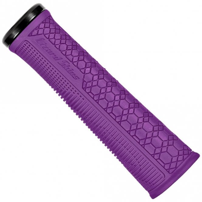 Lizard Skins Single-Sided Lock-On Gradient Grips - Ultra Purple