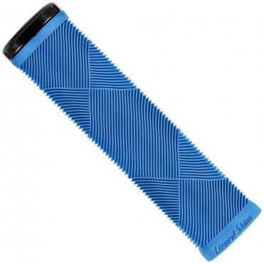 Lizard Skins Single-Sided Lock-On Strata Grips - Deja Blue
