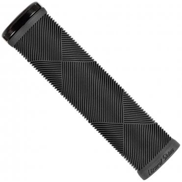 Lizard Skins Single-Sided Lock-On Strata Grips - Jet Black