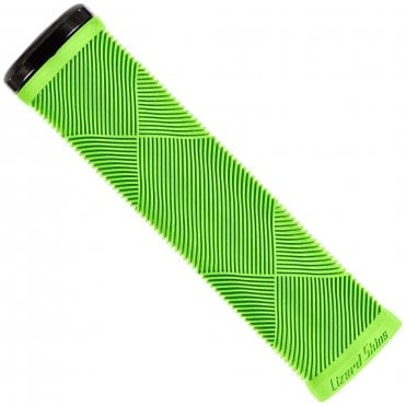 Lizard Skins Single-Sided Lock-On Strata Grips - Lime Green