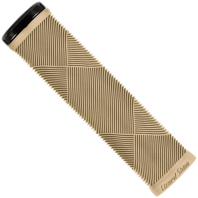 Lizard Skins Single-Sided Lock-On Strata Grips - Sand Tan