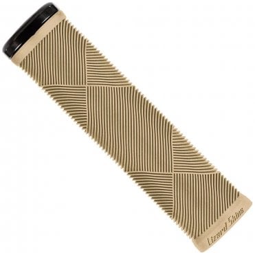 Lizard Skins Single-Sided Lock-On Strata Grips - Sand Tan