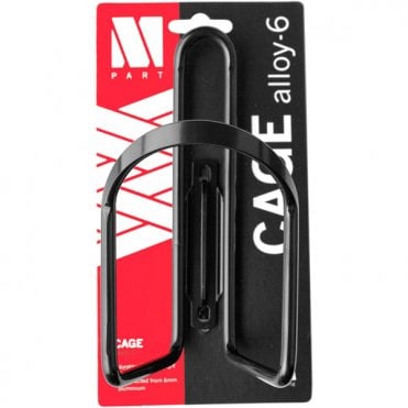 M Part Bottle Cage Alloy Aluminium 6mm - Black