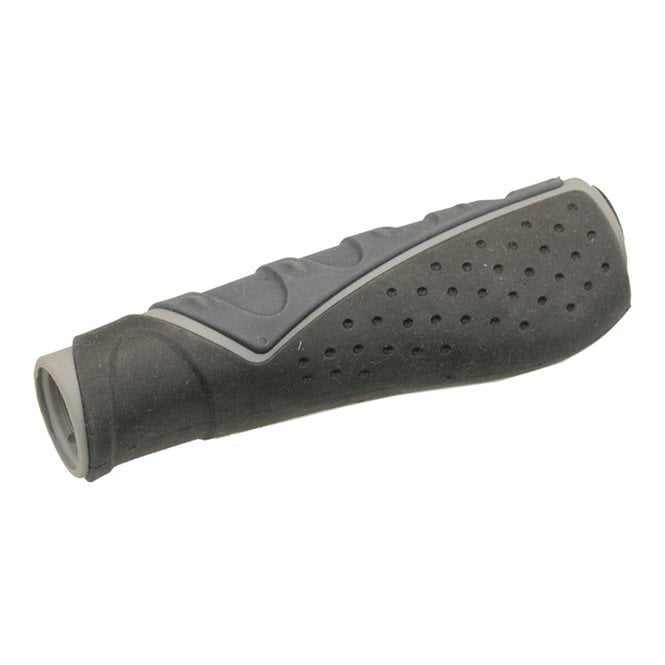 M Part Comfort Handlebar Grips Triple Density Black/Grey - 130 mm