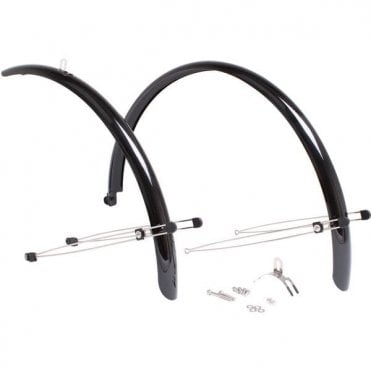 M Part Commute Full Length Mudguards Black - 27.5 x 60 mm profile
