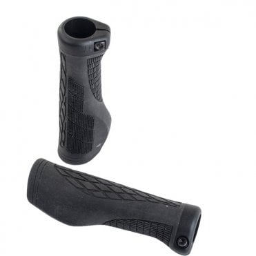 M Part Ecovice Handlebar Grips - Ergo Microtech - Black - 130 mm
