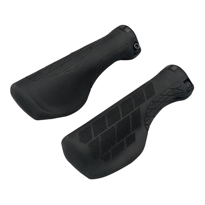 M Part Ergo Comfort Handlebar Grips - Black - 138 mm