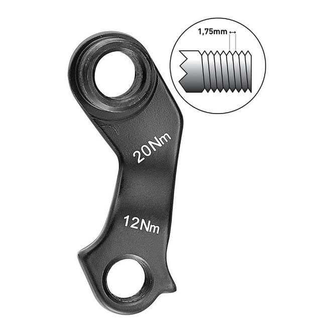 M Part Gear Hanger Ktm - Direct Mount M12 1.75 - GH-199