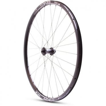 M Part Gravel Front Wheel DT 370 CL Hub G 540 Rim TLR - 700 C - Black