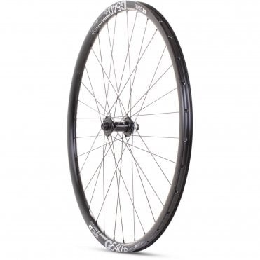 M Part Gravel Front Wheel Shimano 105 CL Hub Ta 100X12 G 540 Rim TLR Blk - 700 C
