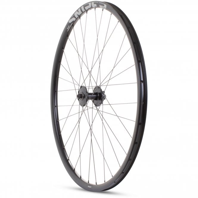 M Part Gravel QR Front Wheel Shimano QC 400 6B Hub - Sniper 24 Rim Black - 700 C