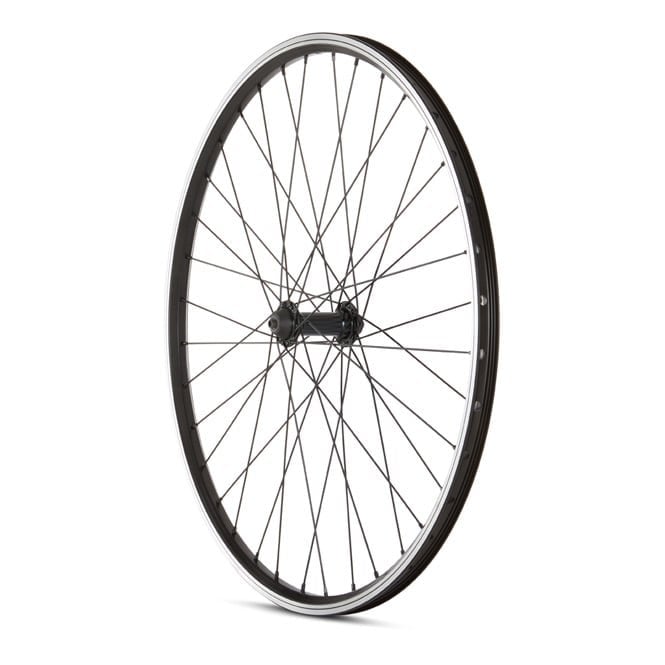 M Part MTB Rim Brake Quick Release Front Wheel - 26 inch - Black