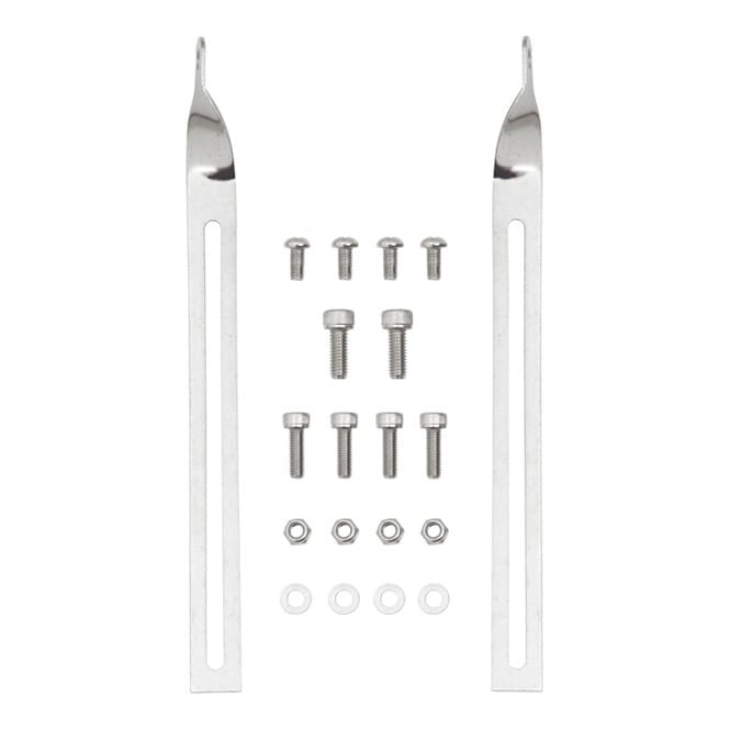 M Part Rack Hardware Kit For Madison Trail Rack - Silver