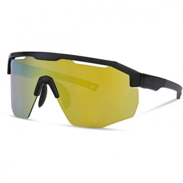 Madison Cipher Glasses - 3 Pack - Gloss Black / Bronze Mirror / Amber and Clear Lens