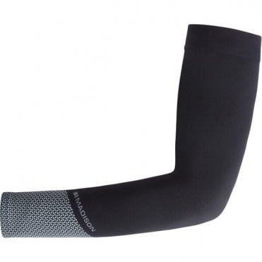 Madison DTE Stellar Tech Isoler Thermal Arm Warmers With DWR - Black