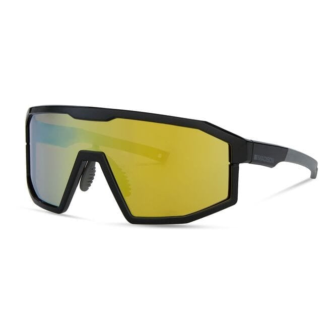 Madison Enigma Glasses - Gloss Black / Bronze Mirror