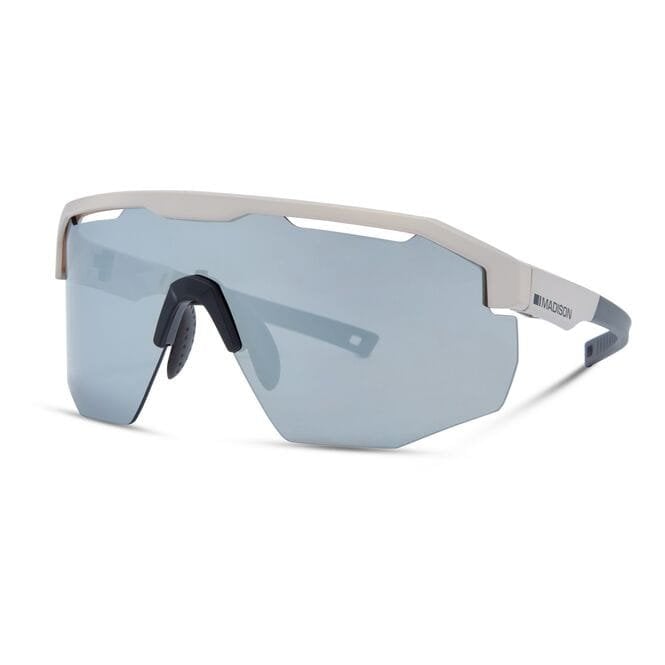 Madison Eyewear Cipher Sunglasses Desert Sand - 3 Lens Pack - Silver Mirror