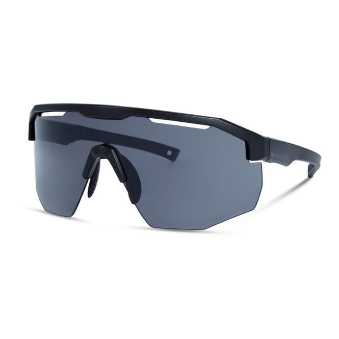 Madison Eyewear Cipher Sunglasses Matt Black - Black Mirror Lens