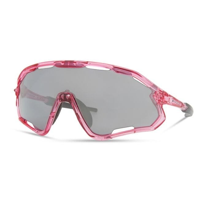 Madison Eyewear Code Breaker Crystal Gloss Pink Sunglasses - 3 Lens Pack
