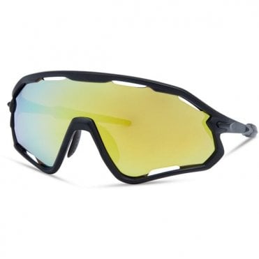 Madison Eyewear Code Breaker II Sunglasses Matt Black - 3 Lens Pack