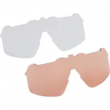 Madison Eyewear Crypto Air Upgrade Lens 2 Pack - Amber and Clear