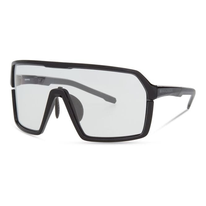Madison Eyewear Crypto Sunglasses Gloss Black - Clear Lens