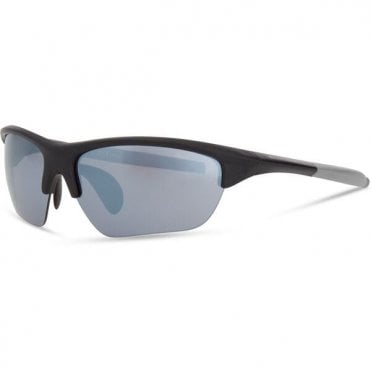 Madison Eyewear Mission II Sunglasses Matt Black - Silver Mirror
