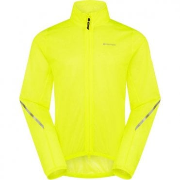 Madison Flux 2L Ultra-packable Waterproof Jacket - Men's - Hi-viz Yellow