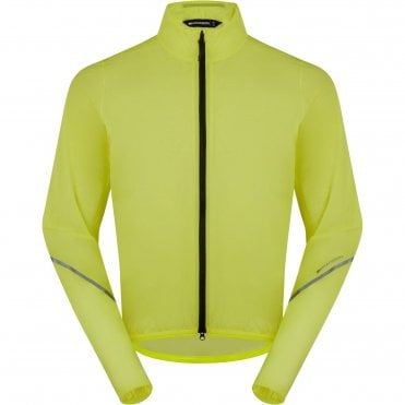 Madison Flux 2L Ultra Packable Waterproof Jacket - Men's - Hi-viz Yellow