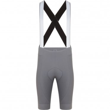 Madison Flux Eit Pad Lycra Bib Short - Men's - Steel Grey