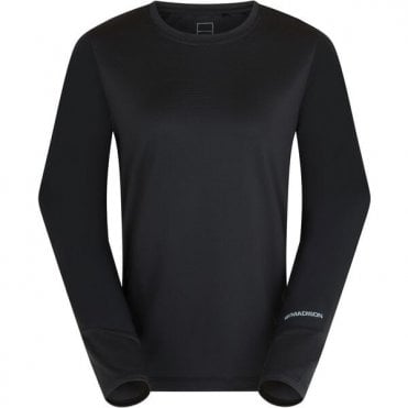 Madison Flux Women's Long Sleeve Trail Jersey - Black
