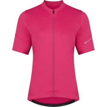 Madison Flux Women's Short Sleeve Jersey - Magenta Pink