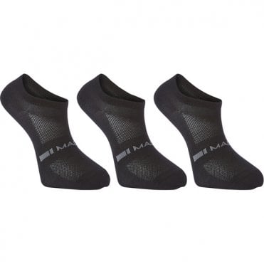 Madison Freewheel coolmax low sock triple pack - black
