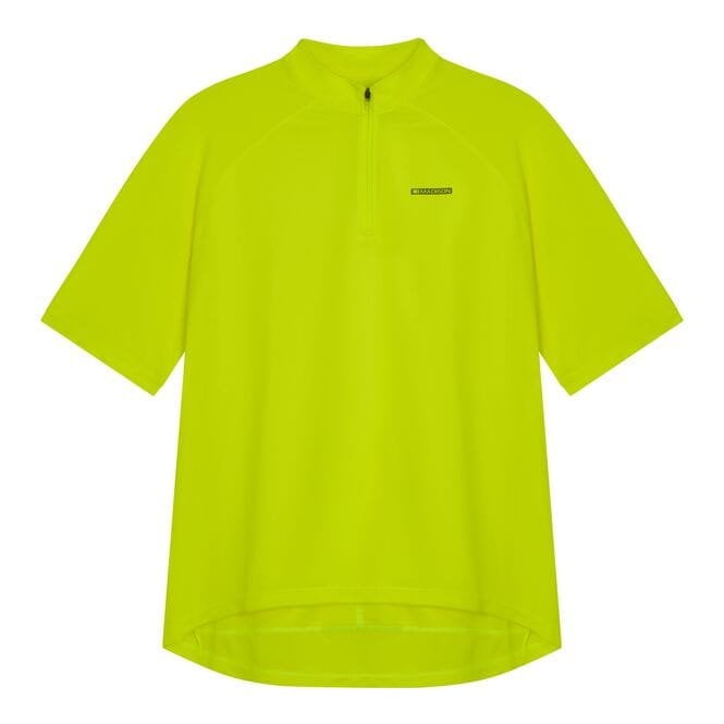 Madison Freewheel Men's Short Sleeve Jersey - Hi-viz Yellow