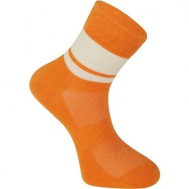 Madison Freewheel Sock - Mango Orange