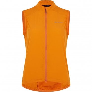 Madison Freewheel Windproof Packable Gilet - Women's - Mango Orange