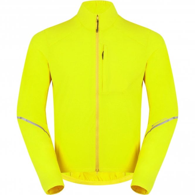 Madison Freewheel Windproof Packable Jacket - Men's - Hi-viz Yellow