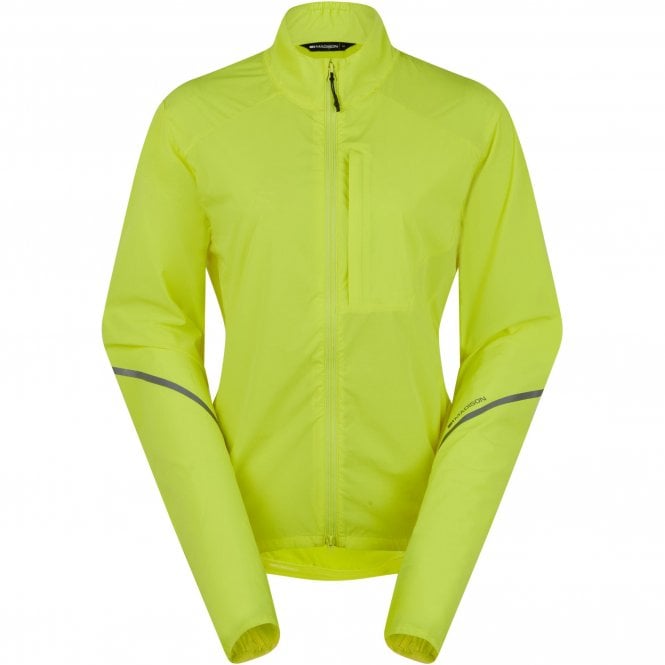 Madison Freewheel Windproof Packable Jacket - Women's - Hi-viz Yellow