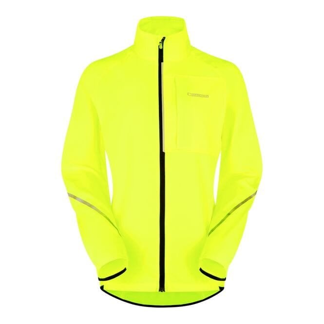 Madison Freewheel Women's Packable Jacket - Hi-viz Yellow