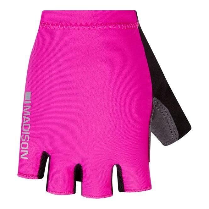 Madison Freewheel Youth Mitts - Fuschia Pink